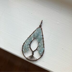 Handmade Tree of Life Love Wire Wrapped Pendant